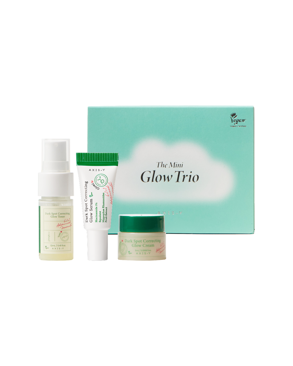 AXIS-Y The Mini Glow Trio Set | Dark Spot Skincare Set