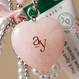 Heart Guasha Keyring